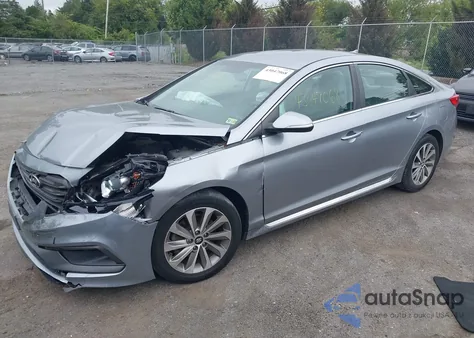 2015 Hyundai Sonata Sport из США, поврежденный, VIN 5NPE34AF0FH046821